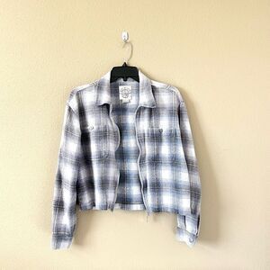 Vintage 90s Plaid Shacket